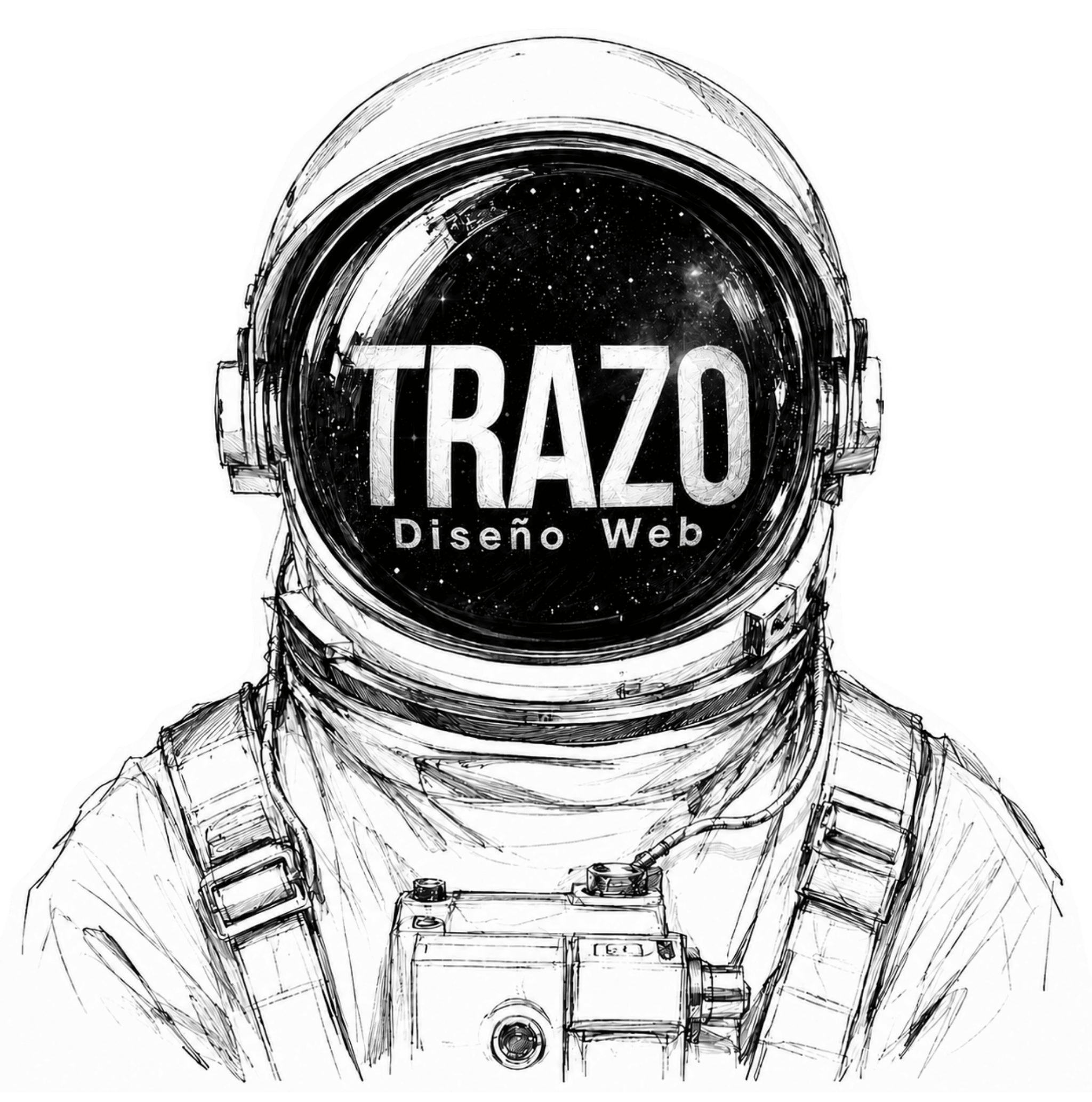 Astronauta ilustrado